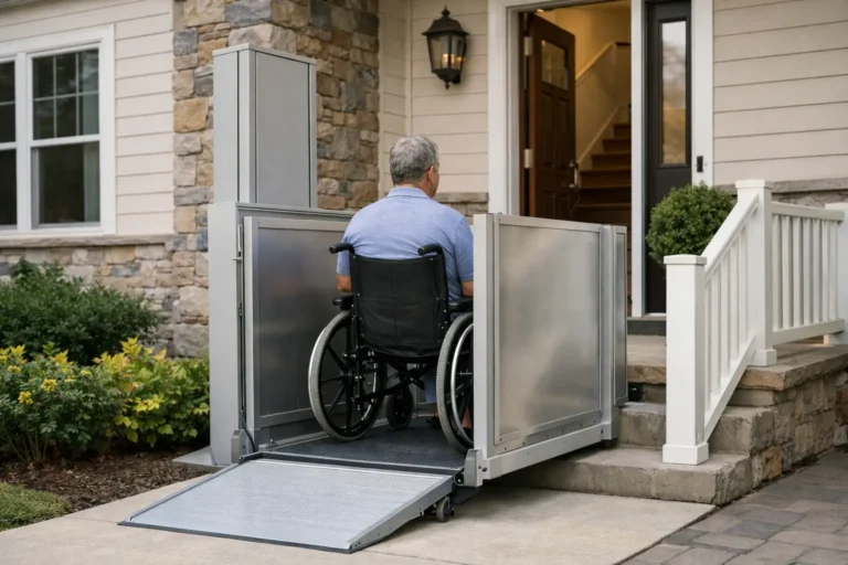 Choosing a Wheelchair Lift for Home Entrance
