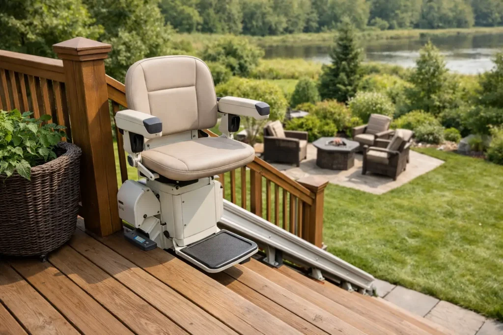 Outdoor Stair Lift for Deck: What to Know