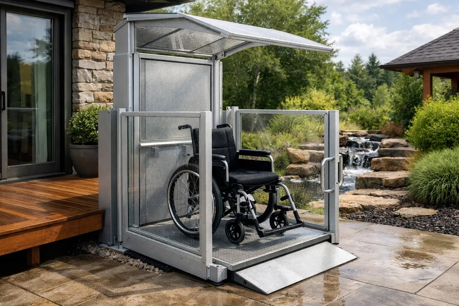 Weatherproof Wheelchair Lift Outdoor Guide