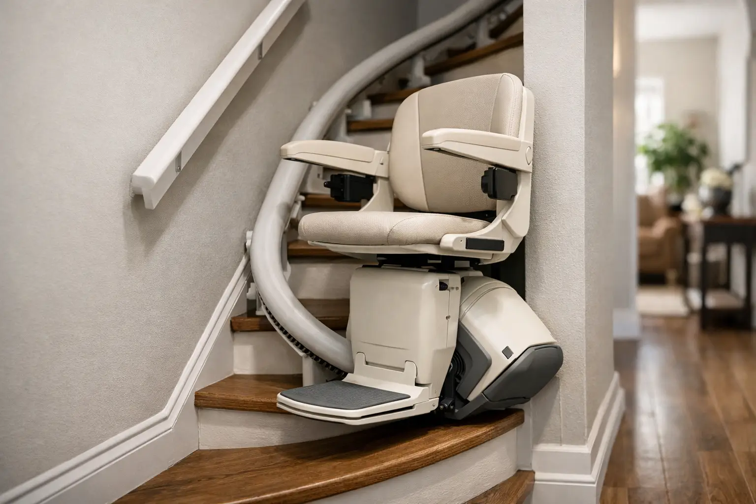 Can Stairlifts Fit Tight Staircases? Yes.