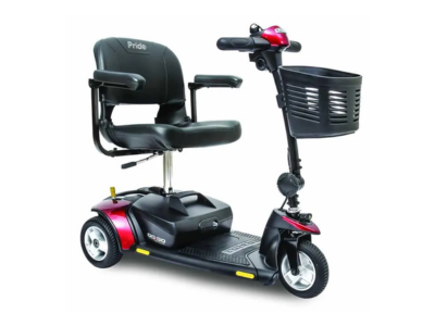 Pride Go-Go Elite Traveller - 3 Wheel Travel Scooter