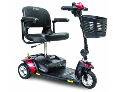 Pride Go-Go Elite Traveller - 3 Wheel Travel Scooter